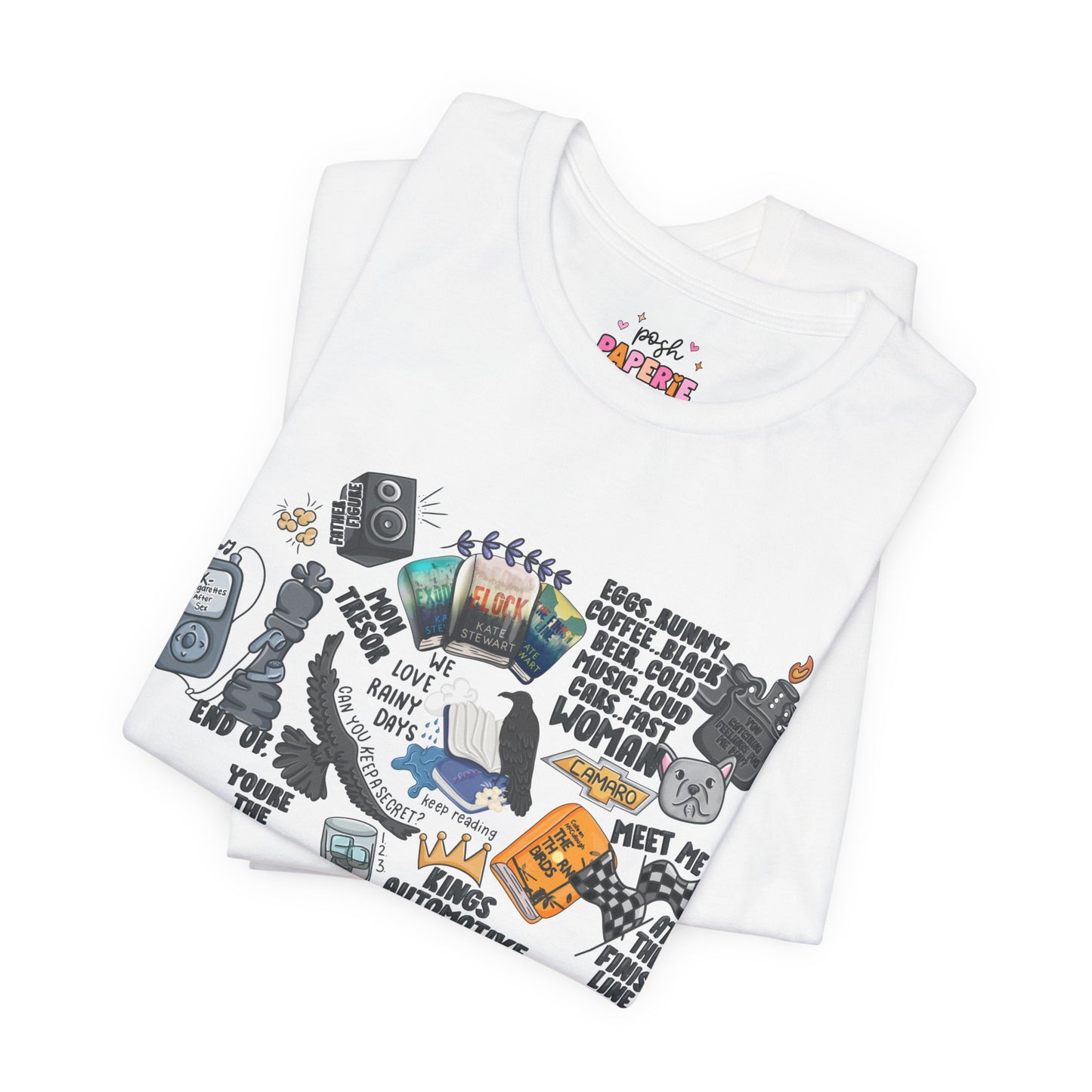 Triple Falls Shirt | Graphic Tee | Bookish Merch |