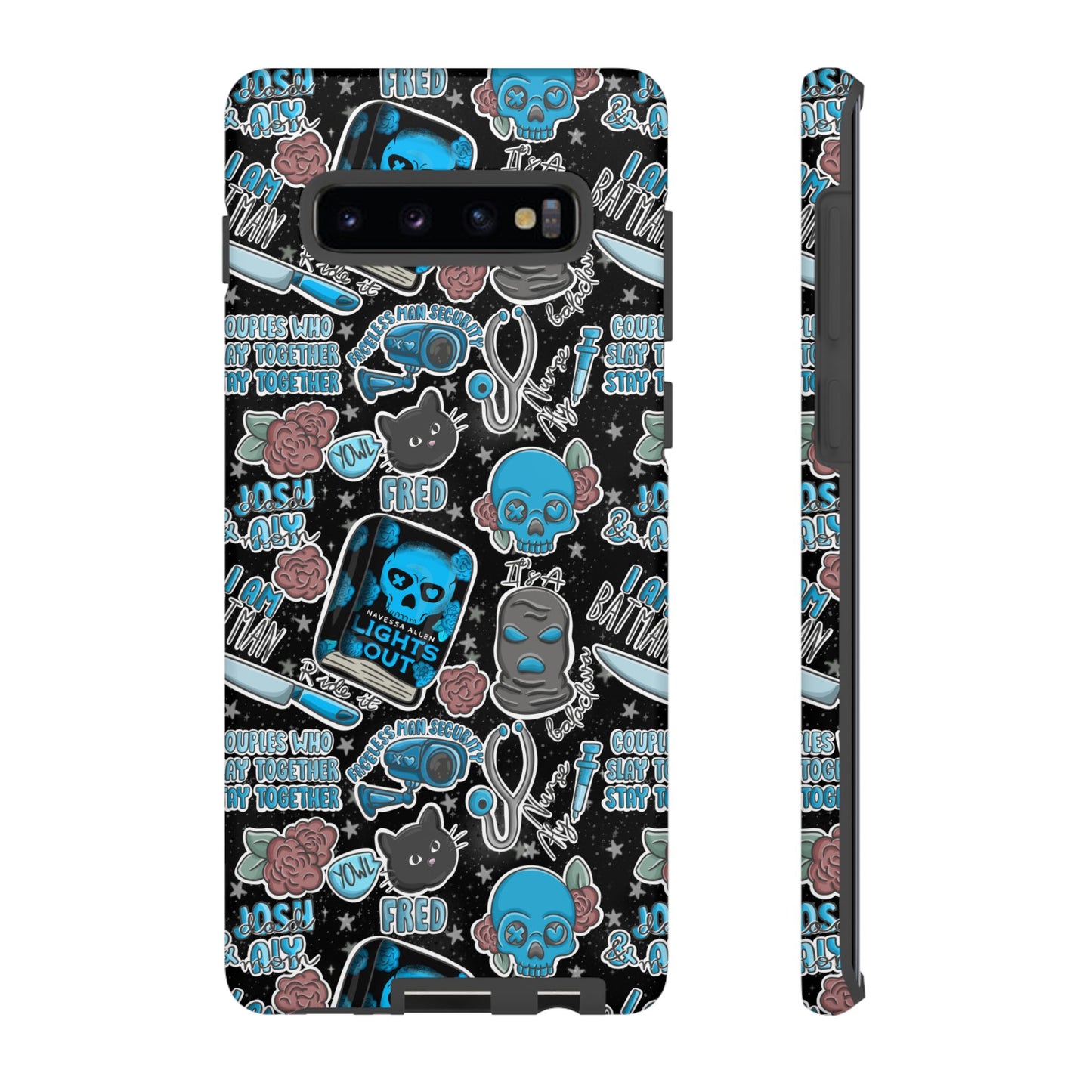 Lights Out Tough Phone Case | Shockproof | Samsung Case | Google Case | Bookish