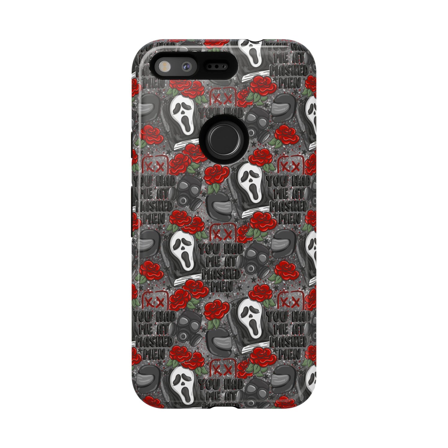 Masked Men Tough Phone Case | Shockproof | Samsung Case | Google Case | Bookish