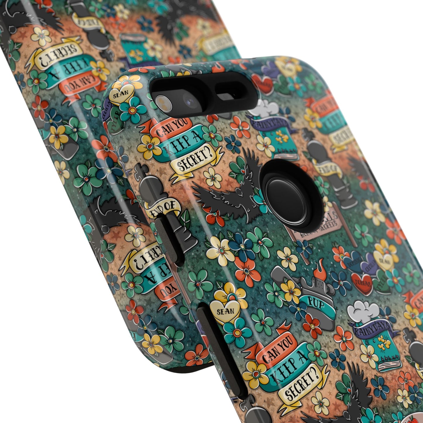 Triple Falls Tough Phone Case | Shockproof | Samsung Case | Google Case | Bookish