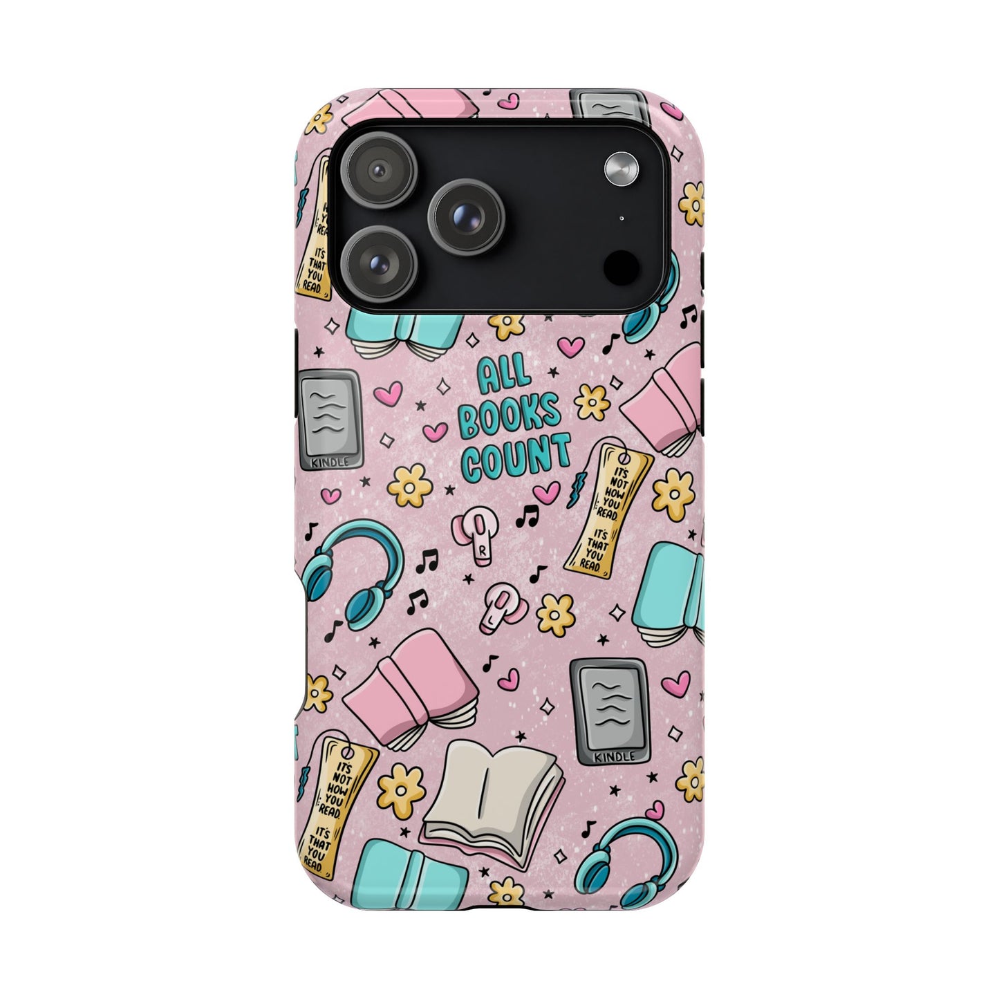 All Books Count MagSafe Tough Phone Case | Shockproof | iPhone Case | Bookish Phone Case |