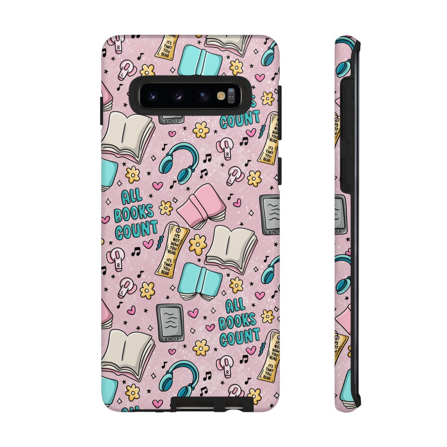 All Books Count Tough Phone Case | Shockproof | Samsung Case | Google Case | Bookish