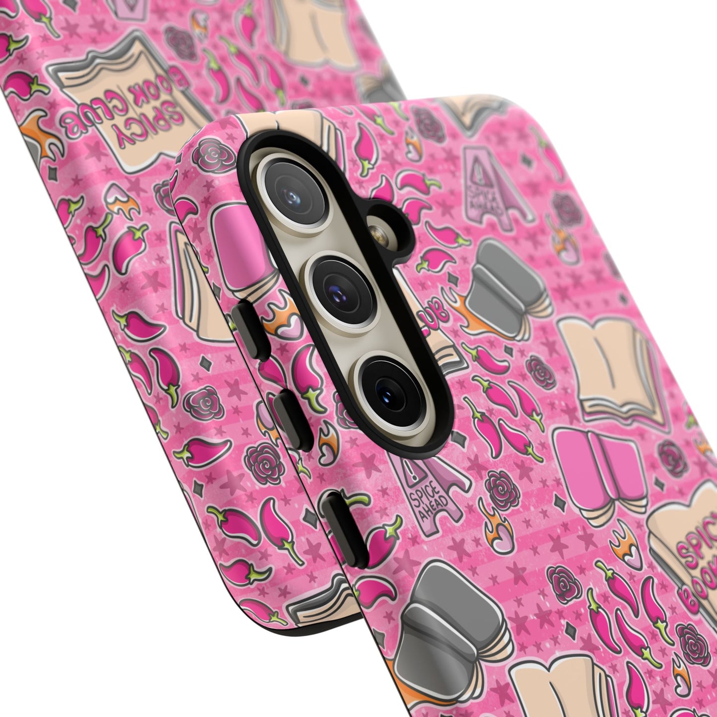 Spicy Book Club Tough Phone Case | Shockproof | Samsung Case | Google Case | Bookish