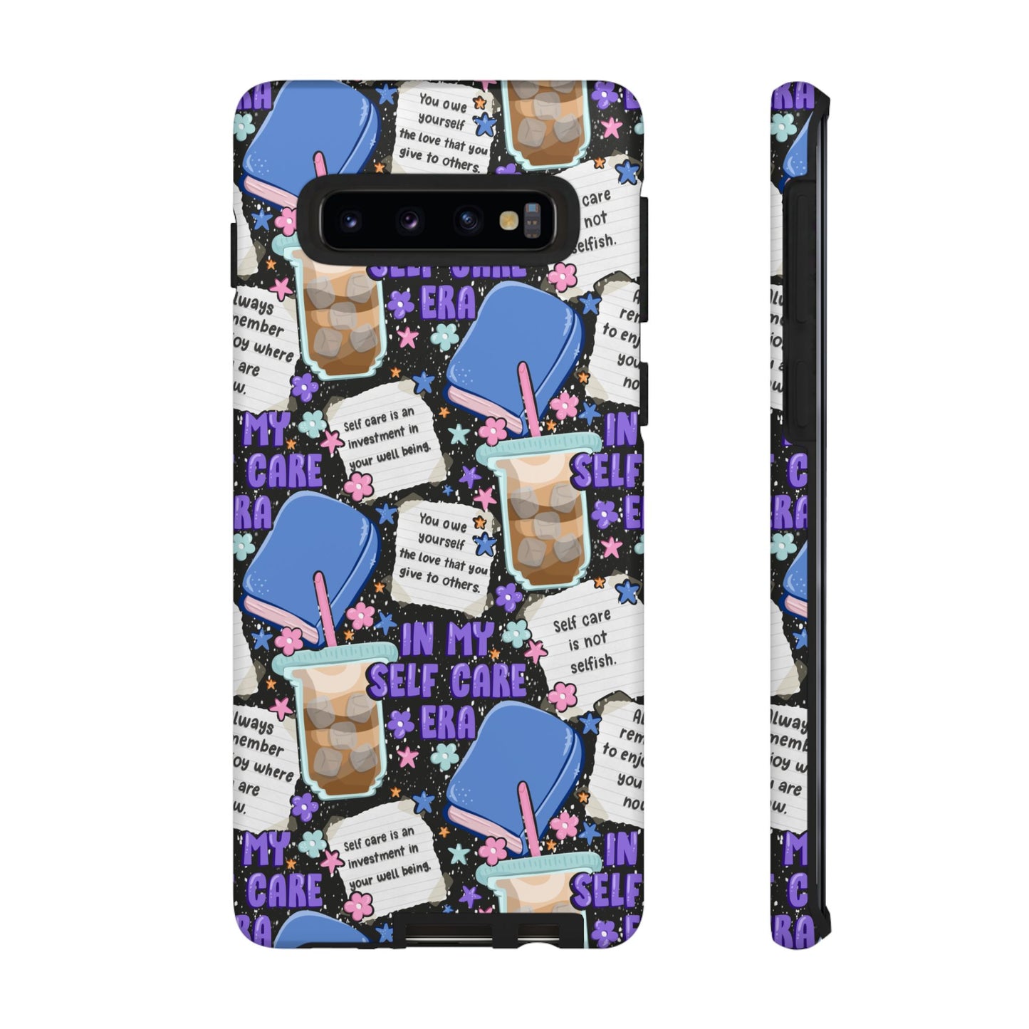Self Care Tough Phone Case | Shockproof | Samsung Case | Google Case | Bookish