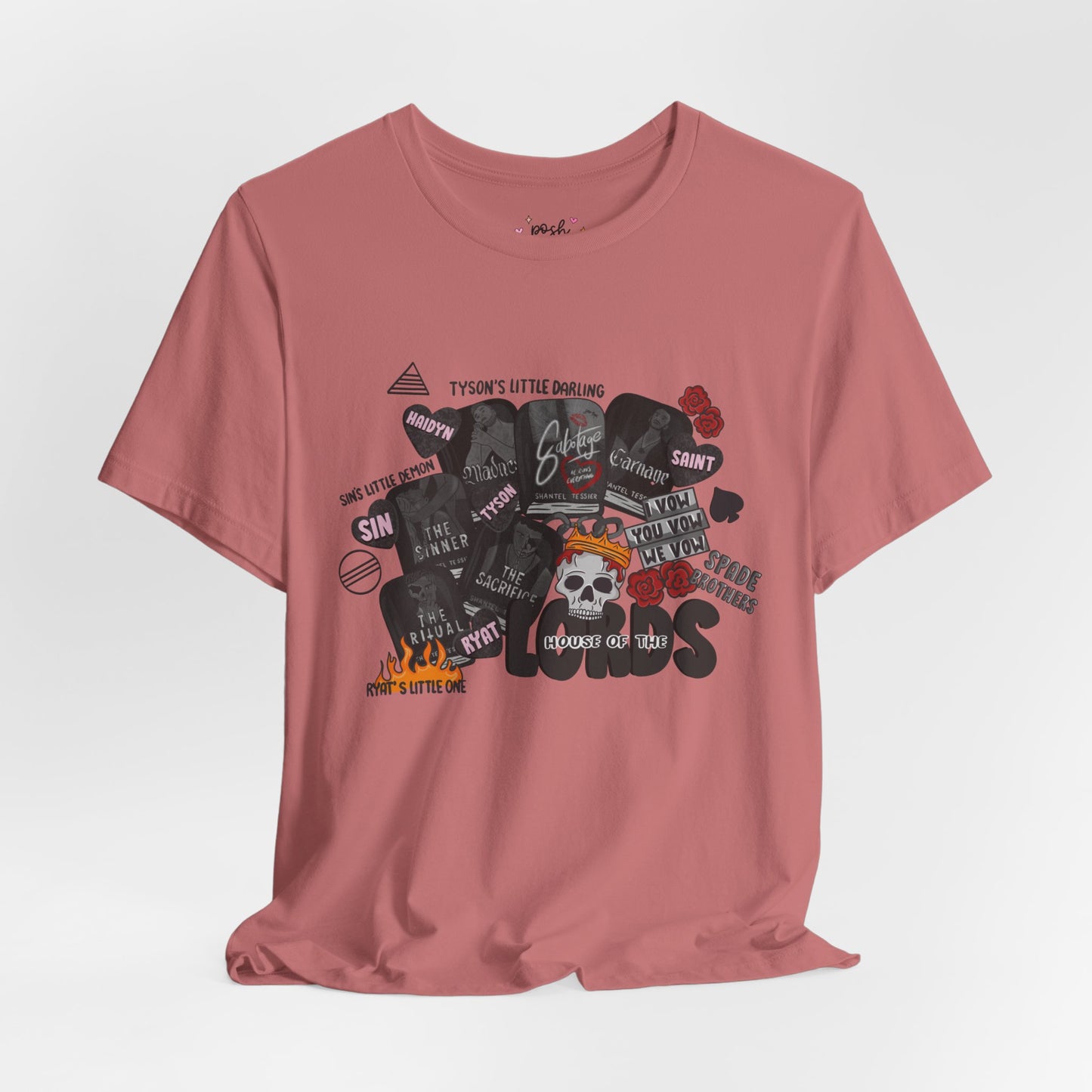 The LORDS Series T-Shirt | Graphic Tee | Bookish Merch |