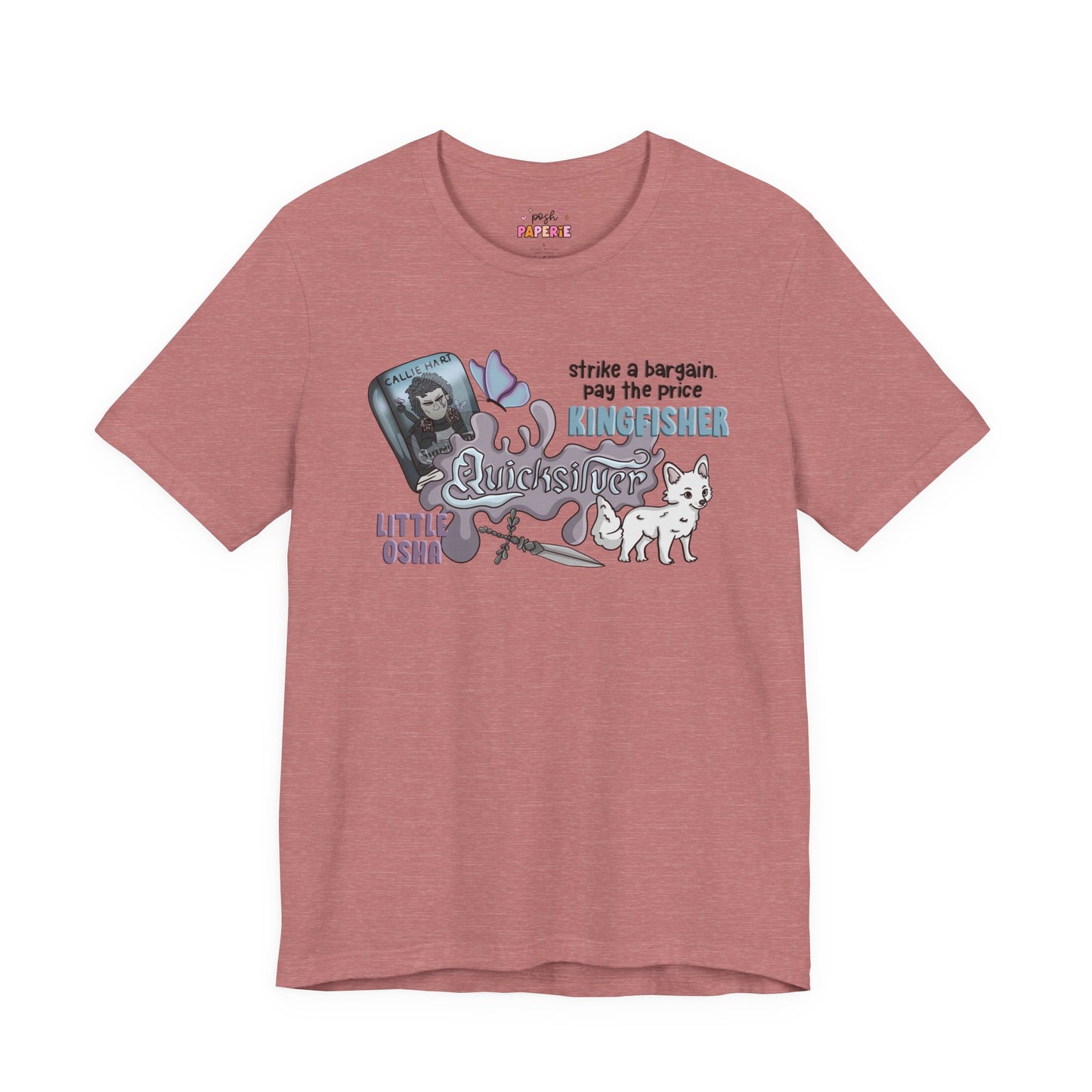 Quicksilver Shirt | Graphic Tee | Bookish Merch |