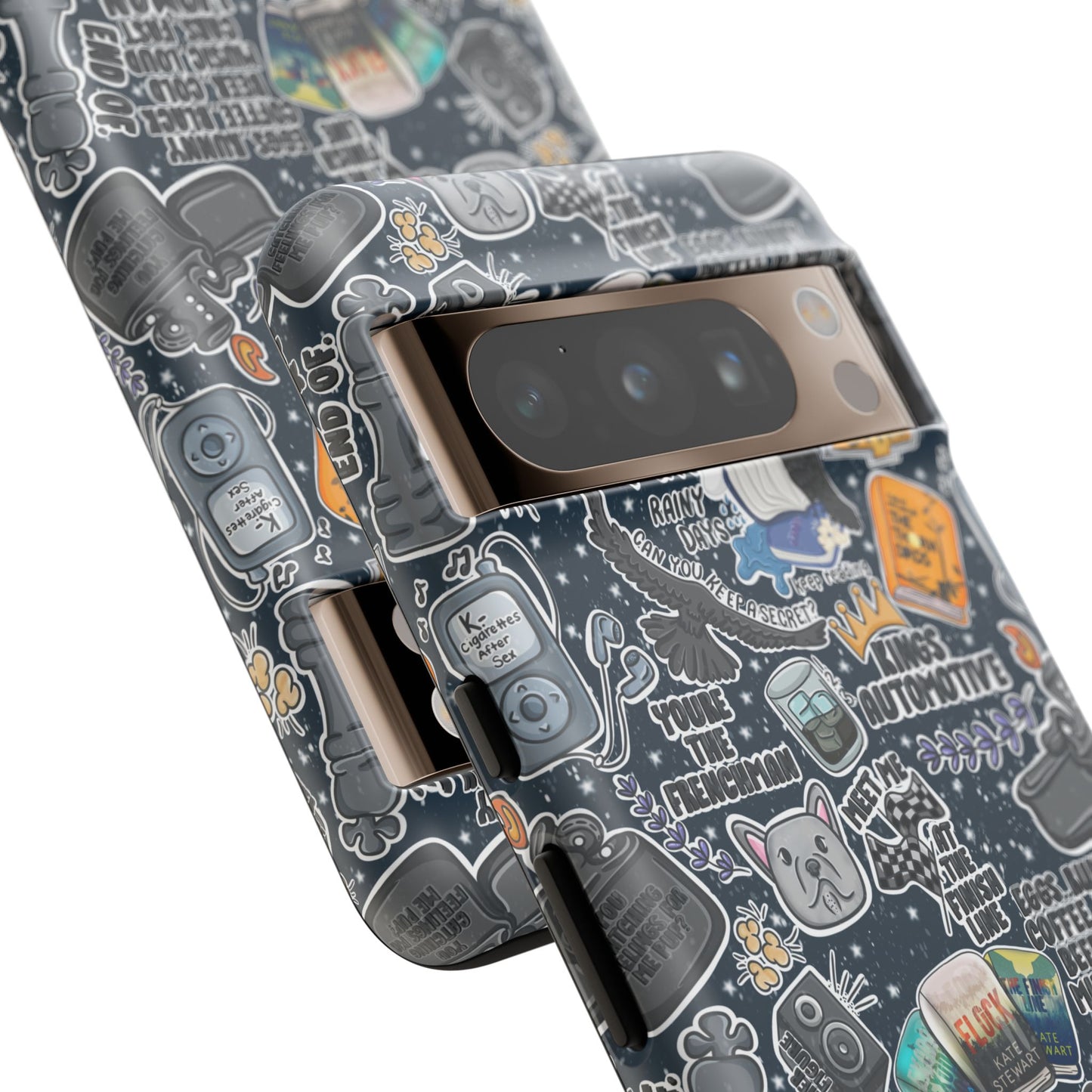 Triple Falls Tough Phone Case | Shockproof | Samsung Case | Google Case | Bookish