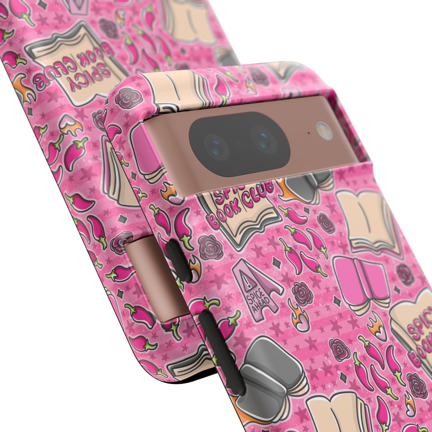 Spicy Book Club Tough Phone Case | Shockproof | Samsung Case | Google Case | Bookish