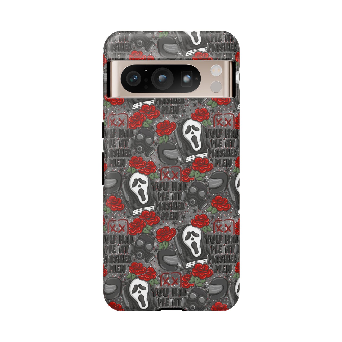 Masked Men Tough Phone Case | Shockproof | Samsung Case | Google Case | Bookish