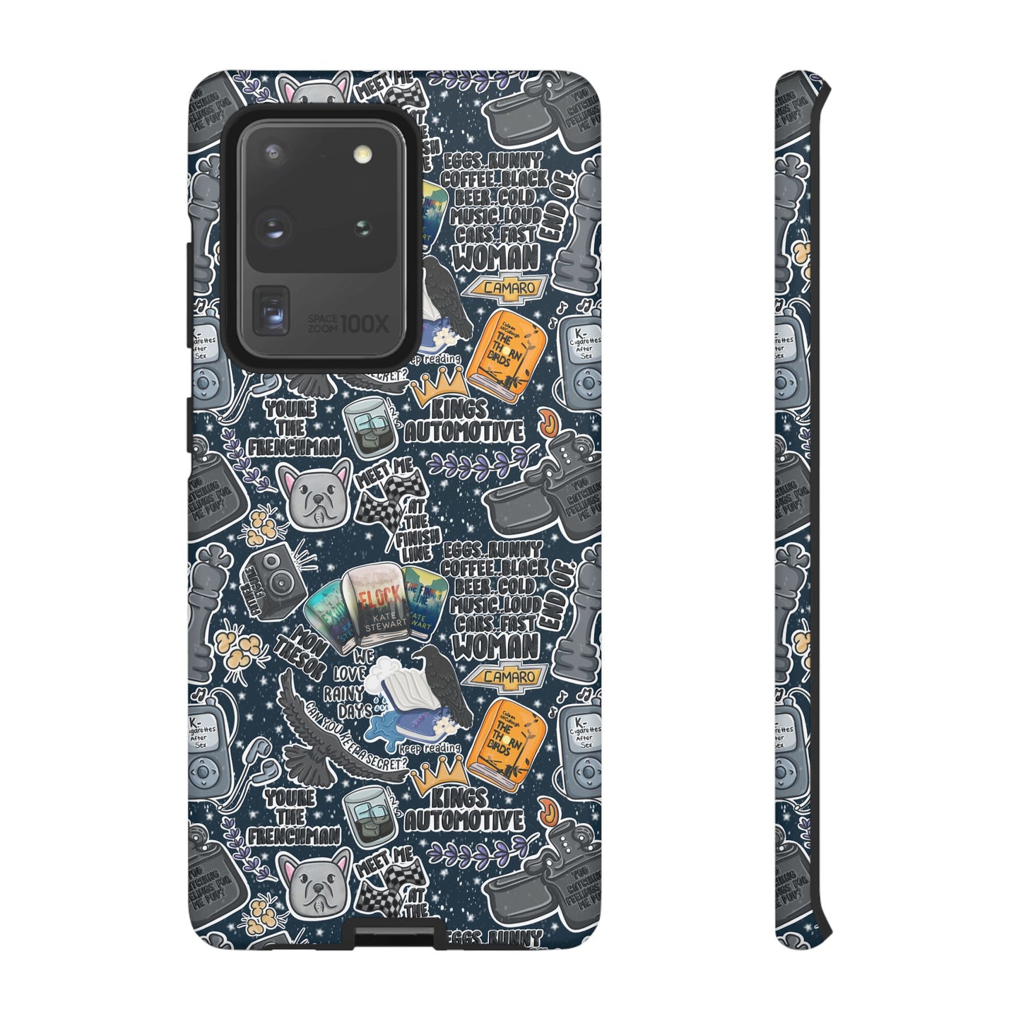 Triple Falls Tough Phone Case | Shockproof | Samsung Case | Google Case | Bookish