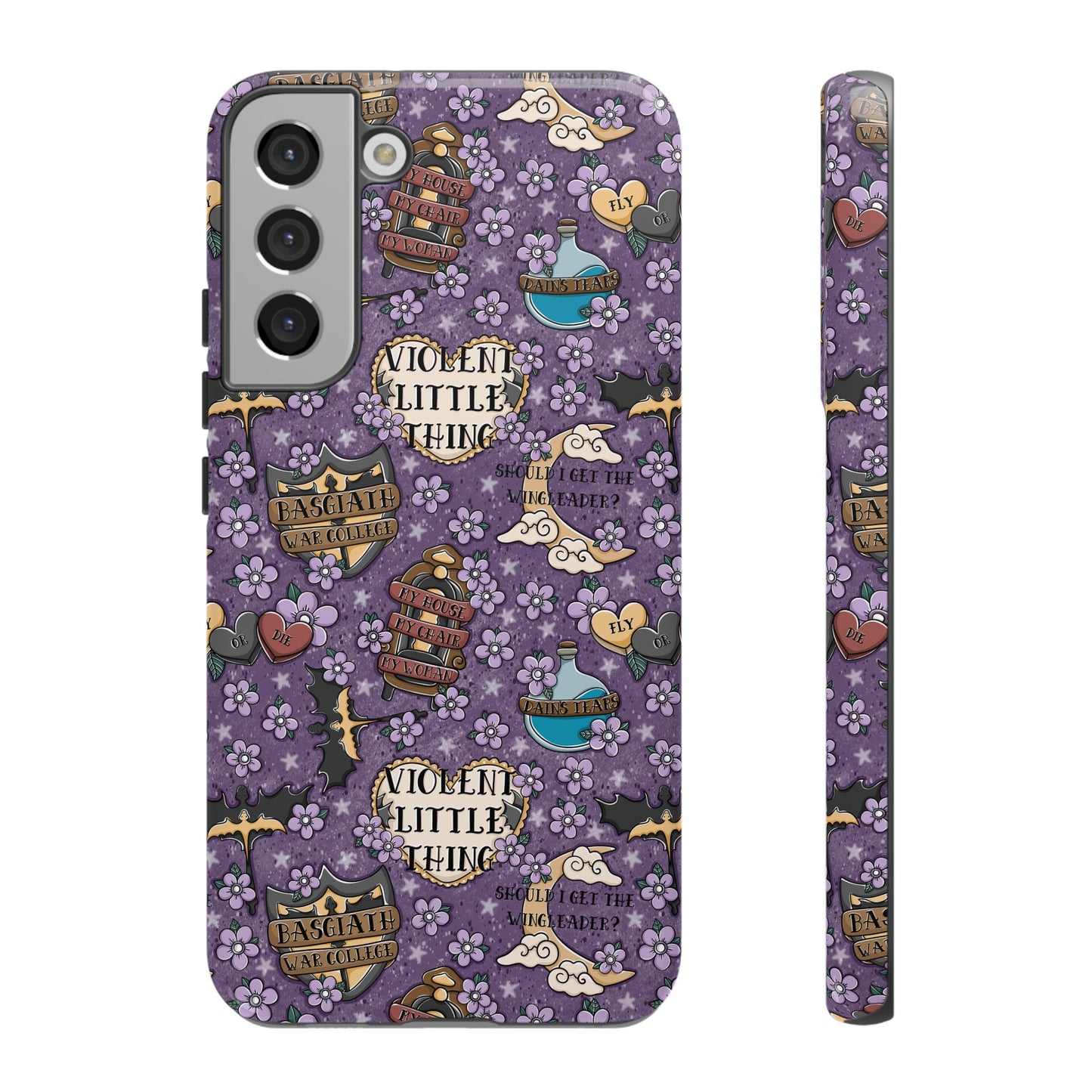 Violent Little Thing Tough Phone Case | Shockproof | Samsung Case | Google Case | Bookish