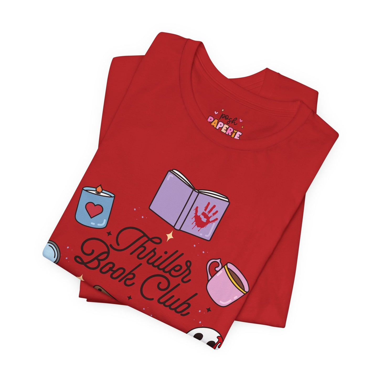 Thriller Book Club Shirt | Graphic Tee | Bookish Merch |