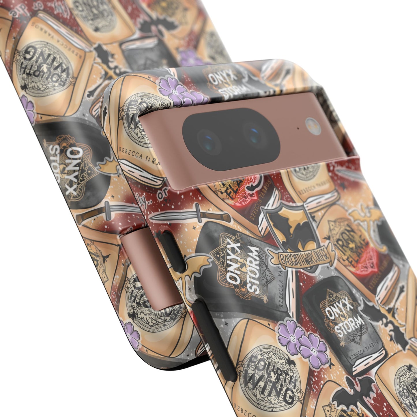 Fourth Wing Tough Phone Case | Shockproof | Samsung Case | Google Case | Bookish