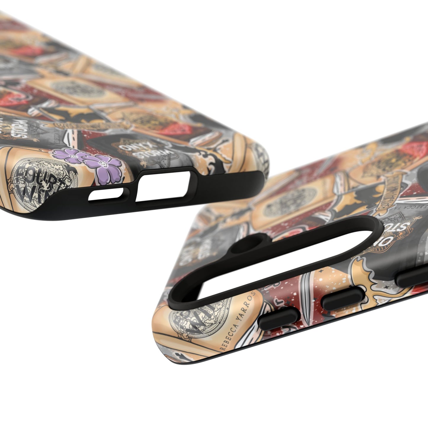 Fourth Wing Tough Phone Case | Shockproof | Samsung Case | Google Case | Bookish