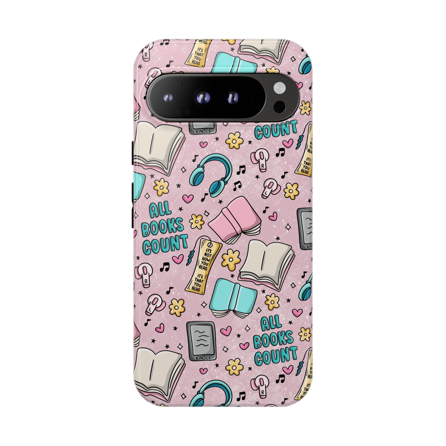 All Books Count Tough Phone Case | Shockproof | Samsung Case | Google Case | Bookish