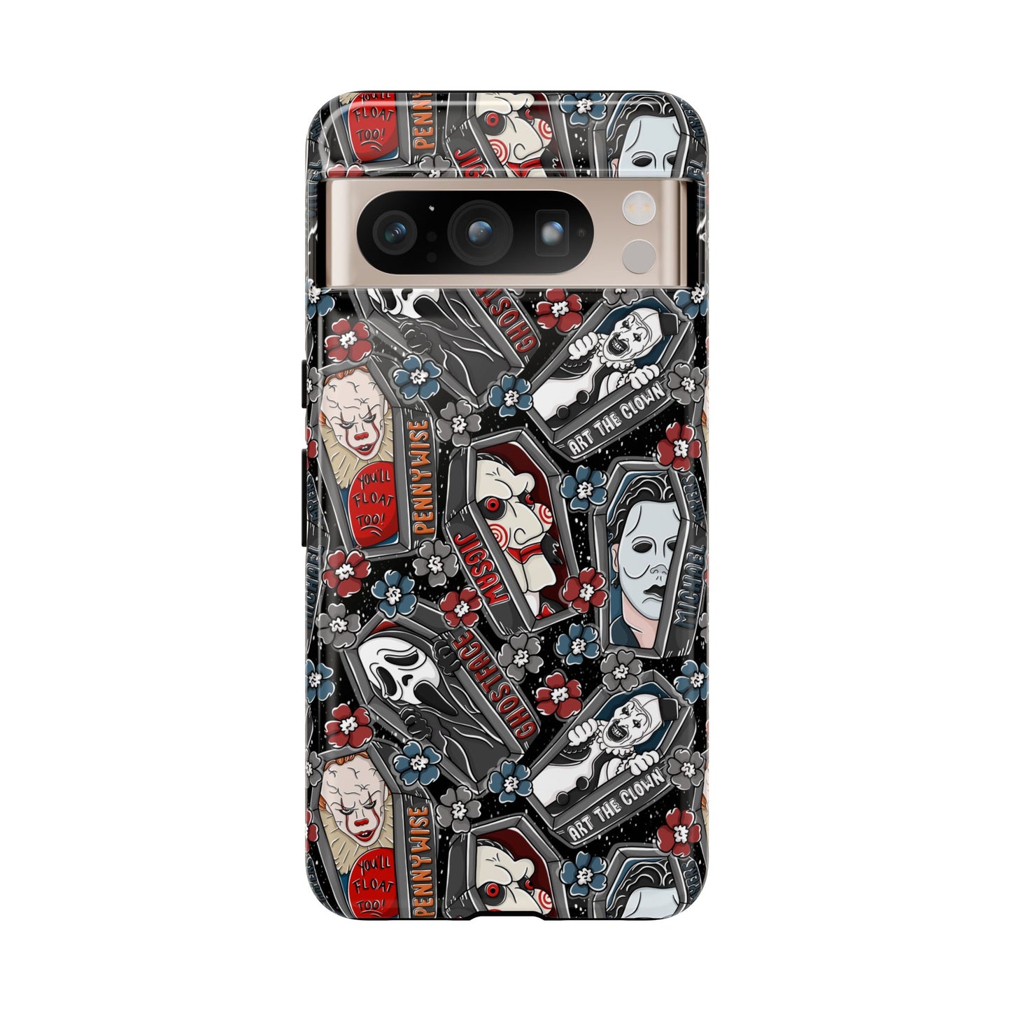 Serial Killers Tough Phone Case | Shockproof | Samsung Case | Google Case | Bookish