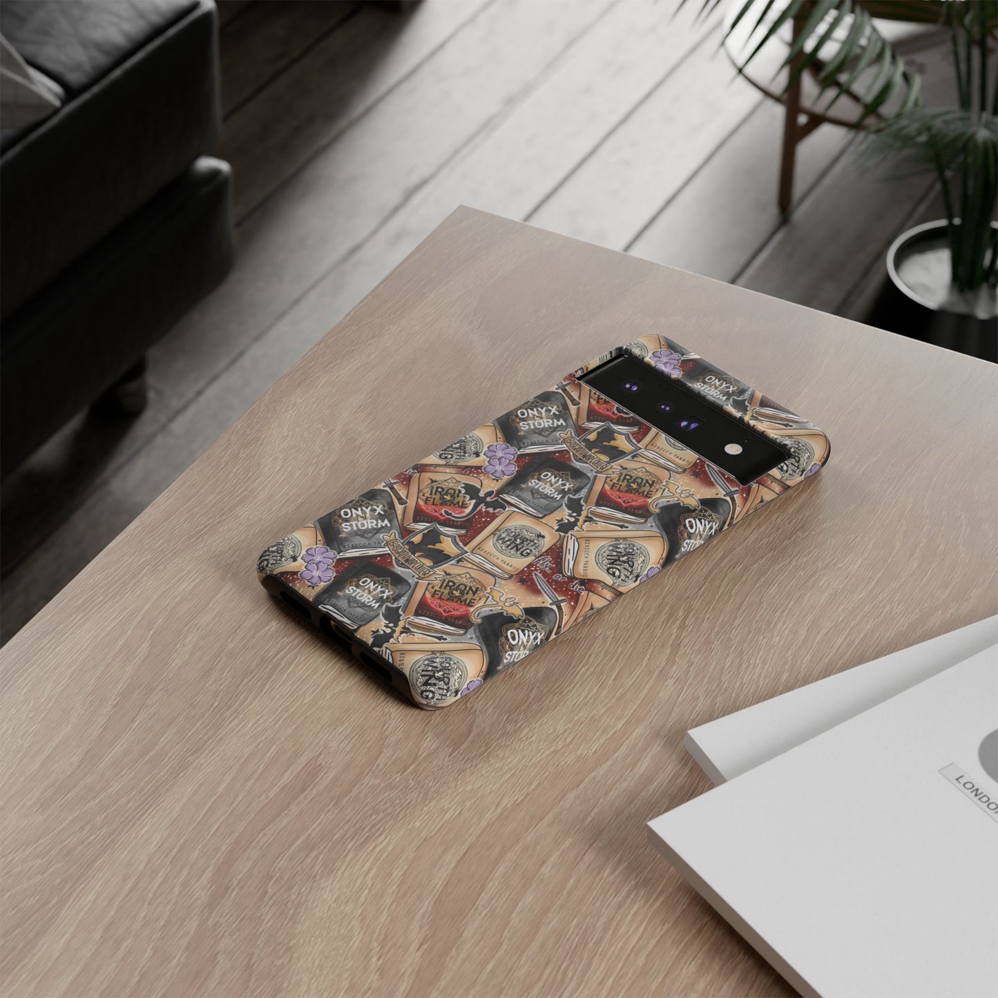 Fourth Wing Tough Phone Case | Shockproof | Samsung Case | Google Case | Bookish