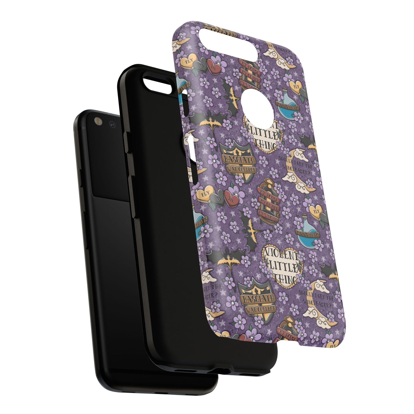 Violent Little Thing Tough Phone Case | Shockproof | Samsung Case | Google Case | Bookish