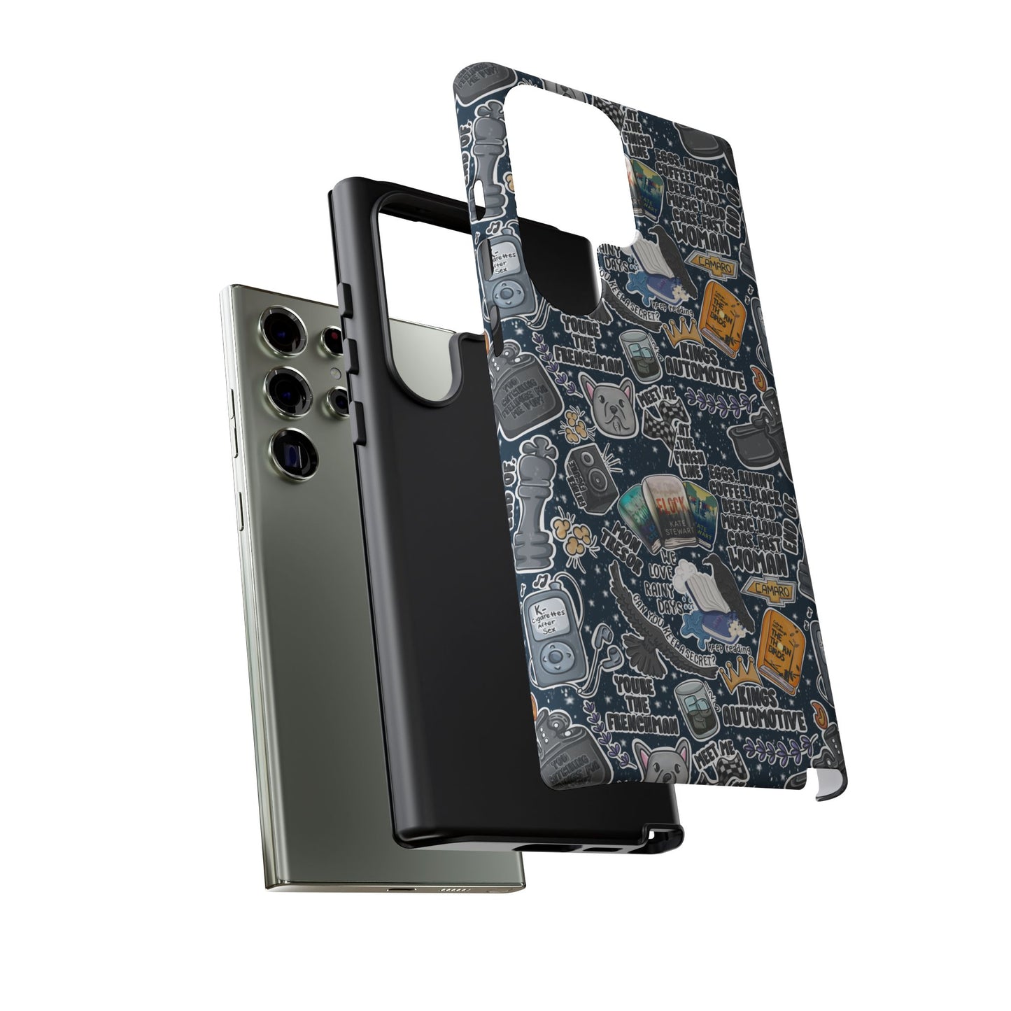 Triple Falls Tough Phone Case | Shockproof | Samsung Case | Google Case | Bookish