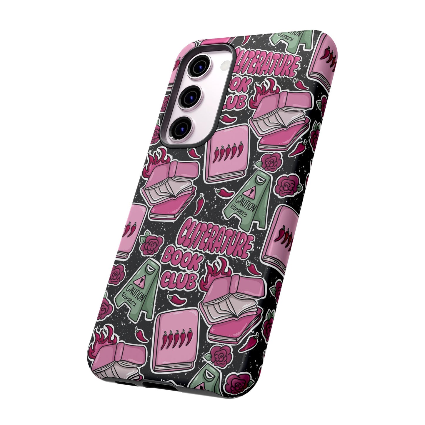 Cliterature Book Club Tough Phone Case | Shockproof | Samsung Case | Google Case | Bookish