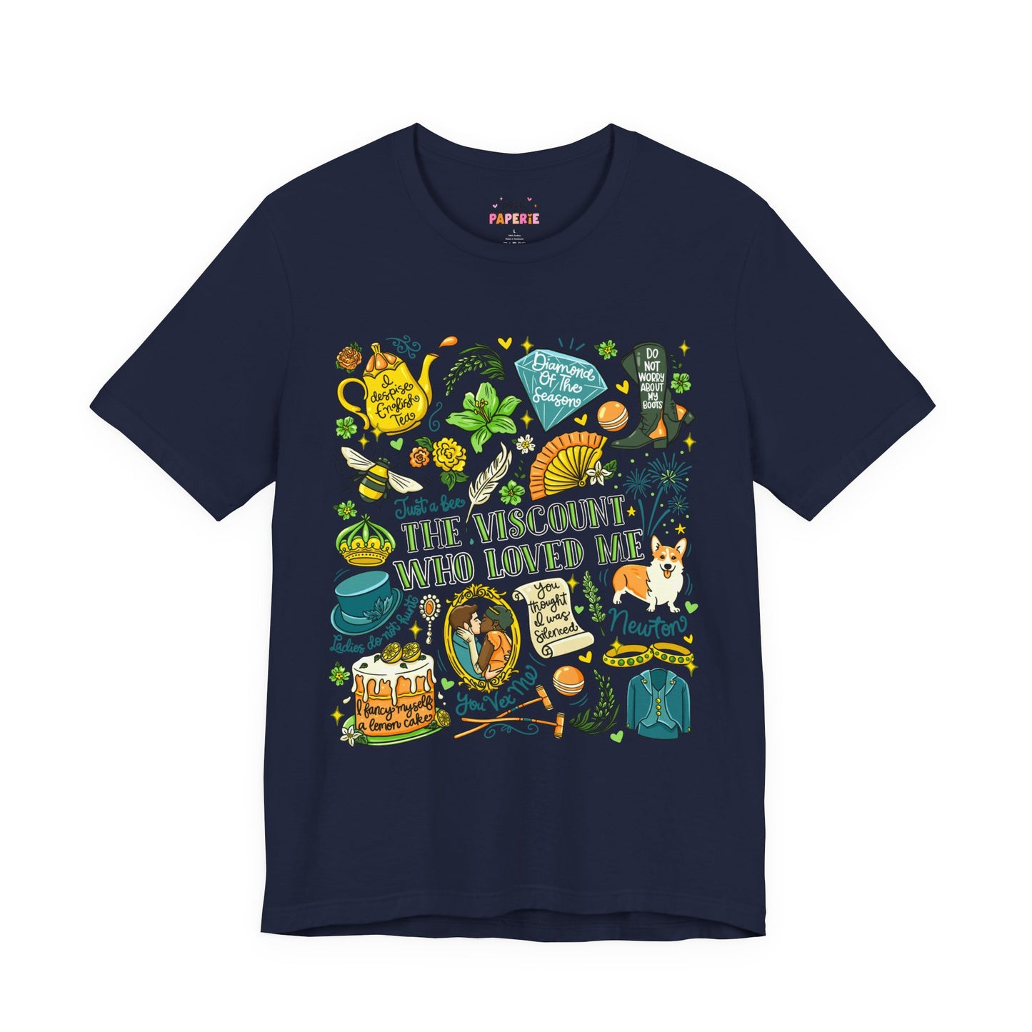 The Viscount Who Loved Me T-Shirt | Graphic Tee | Bookish Merch |