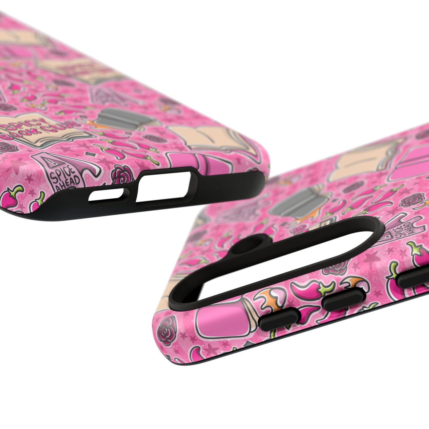 Spicy Book Club Tough Phone Case | Shockproof | Samsung Case | Google Case | Bookish