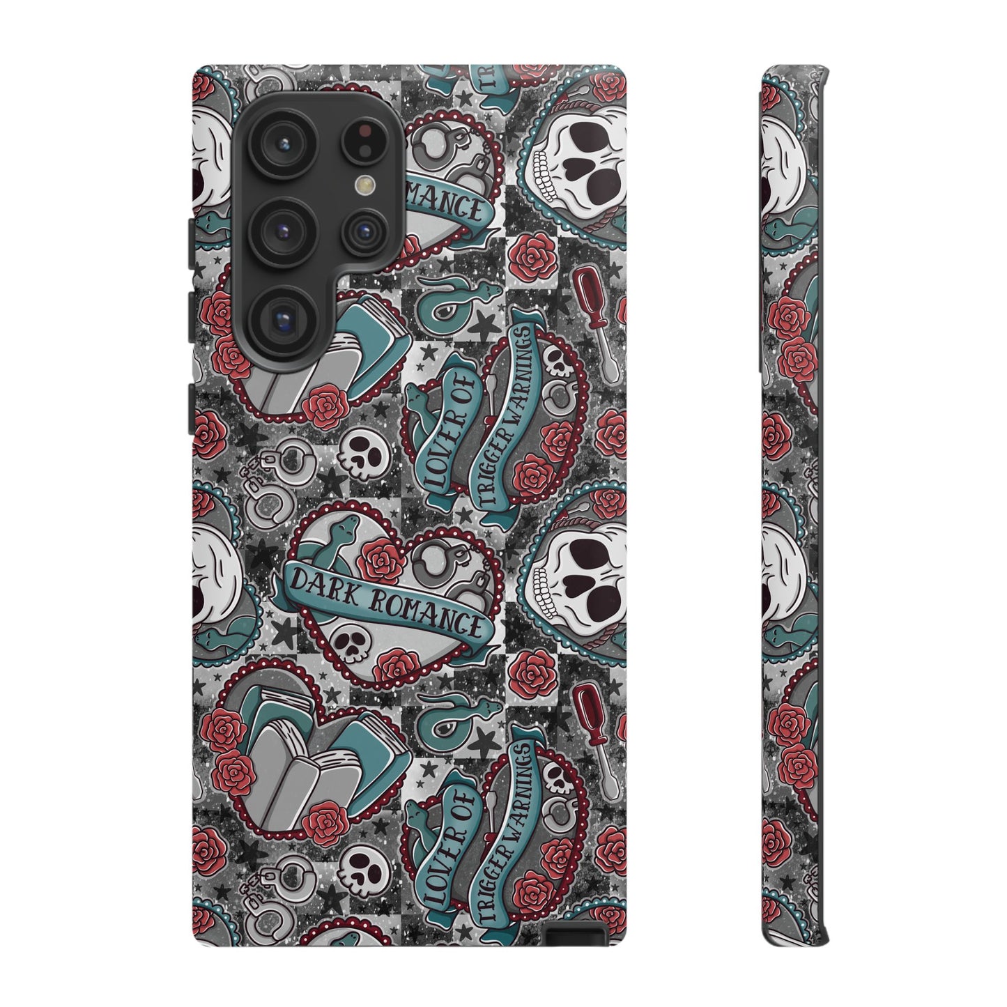 Dark Romance Tough Phone Case | Shockproof | Samsung Case | Google Case | Bookish