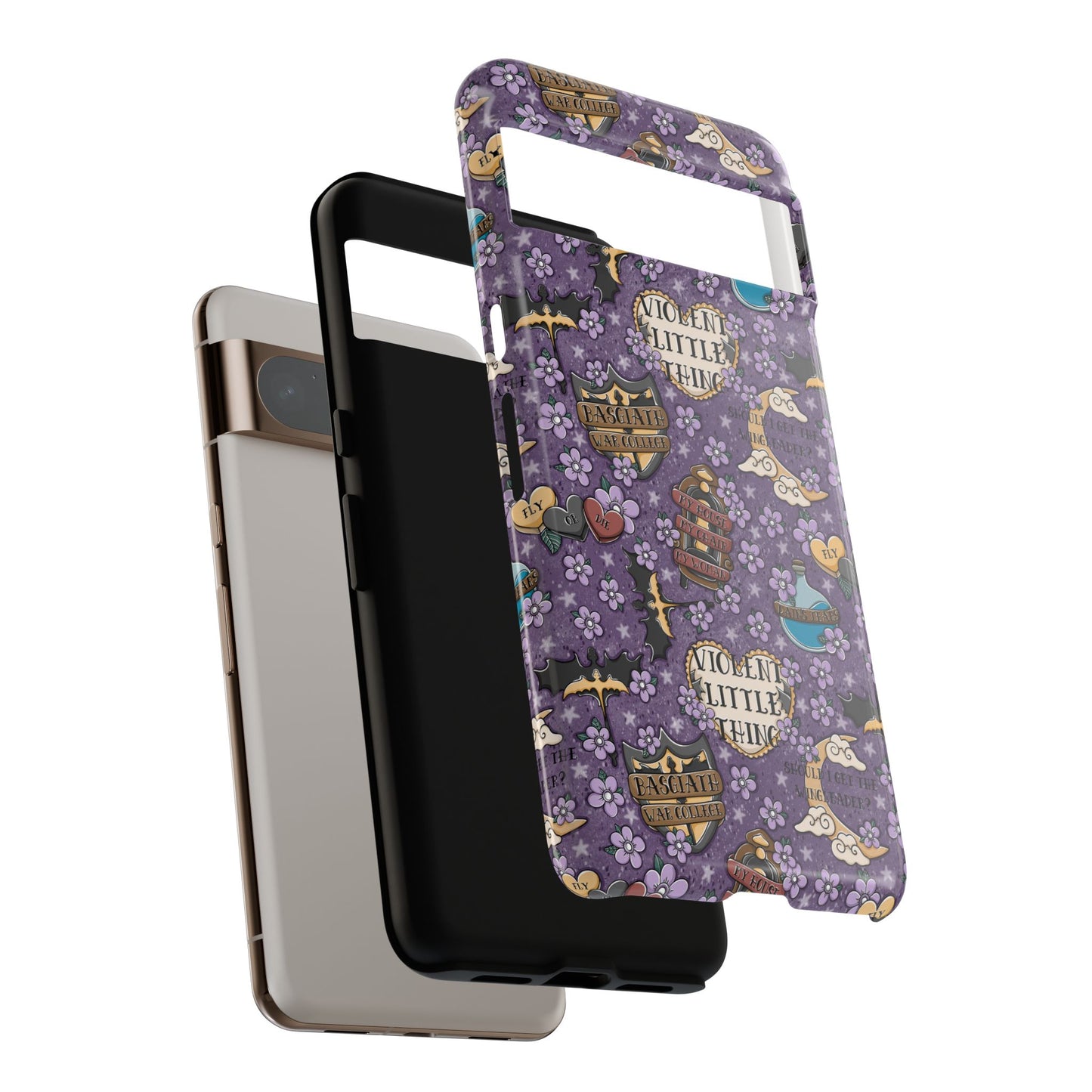 Violent Little Thing Tough Phone Case | Shockproof | Samsung Case | Google Case | Bookish