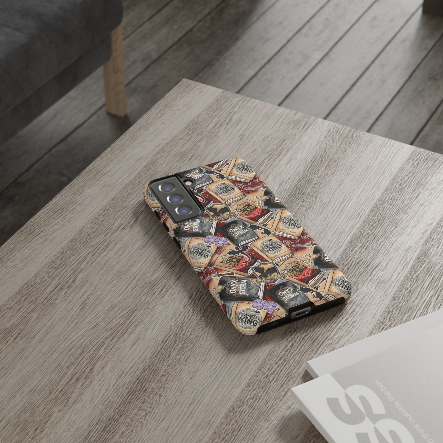 Fourth Wing Tough Phone Case | Shockproof | Samsung Case | Google Case | Bookish