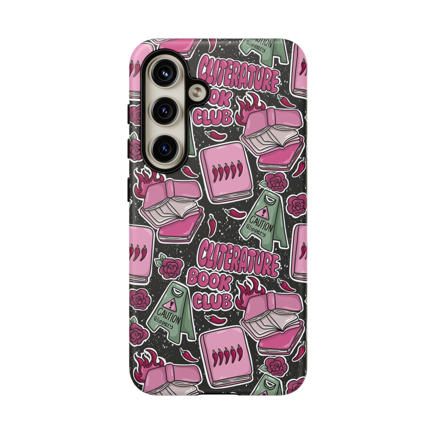 Cliterature Book Club Tough Phone Case | Shockproof | Samsung Case | Google Case | Bookish