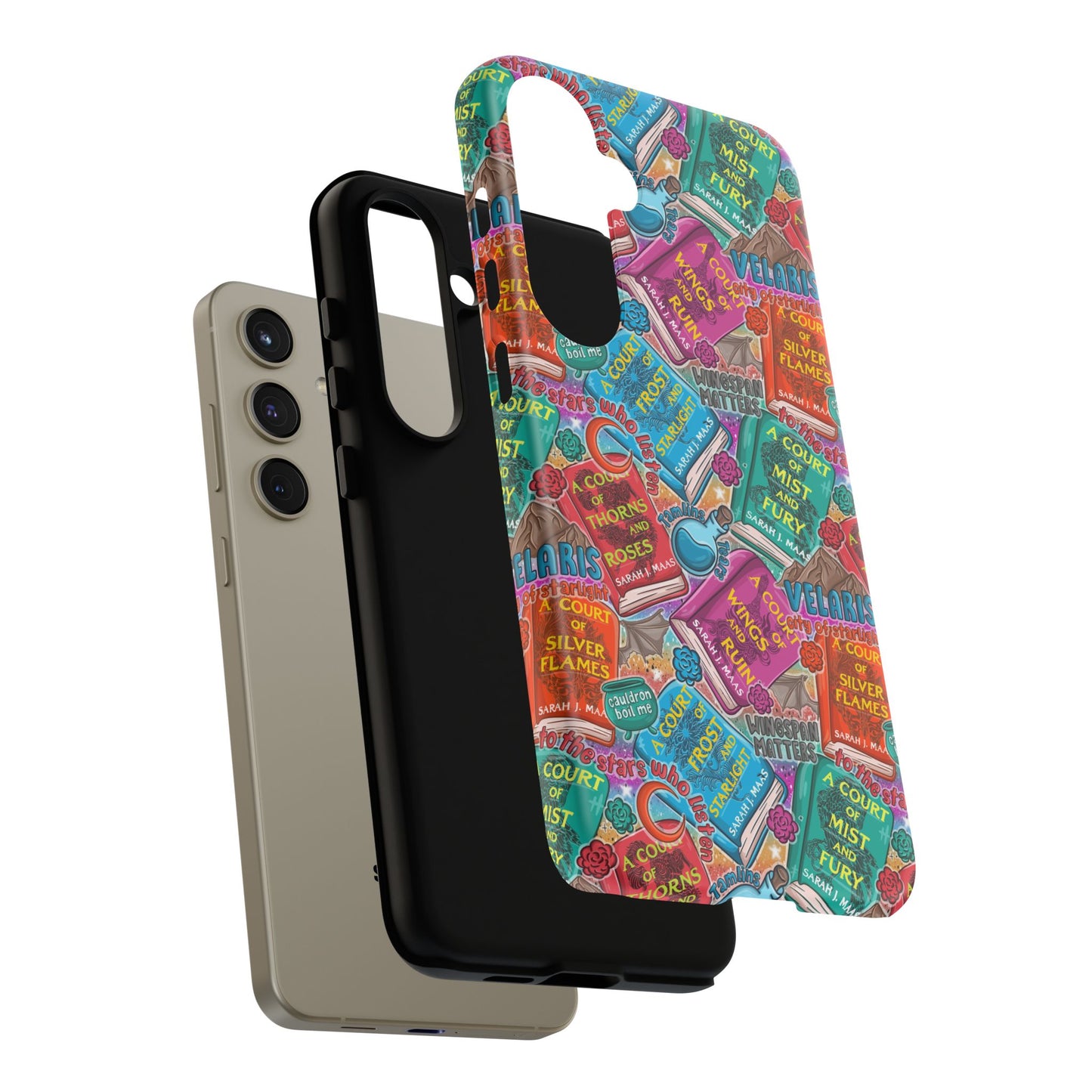 ACOTAR Tough Phone Case | Shockproof | Samsung Case | Google Case | Bookish