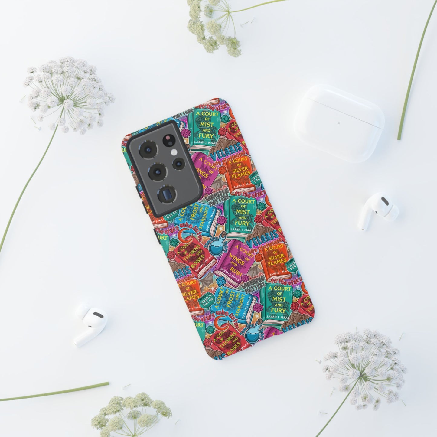 ACOTAR Tough Phone Case | Shockproof | Samsung Case | Google Case | Bookish