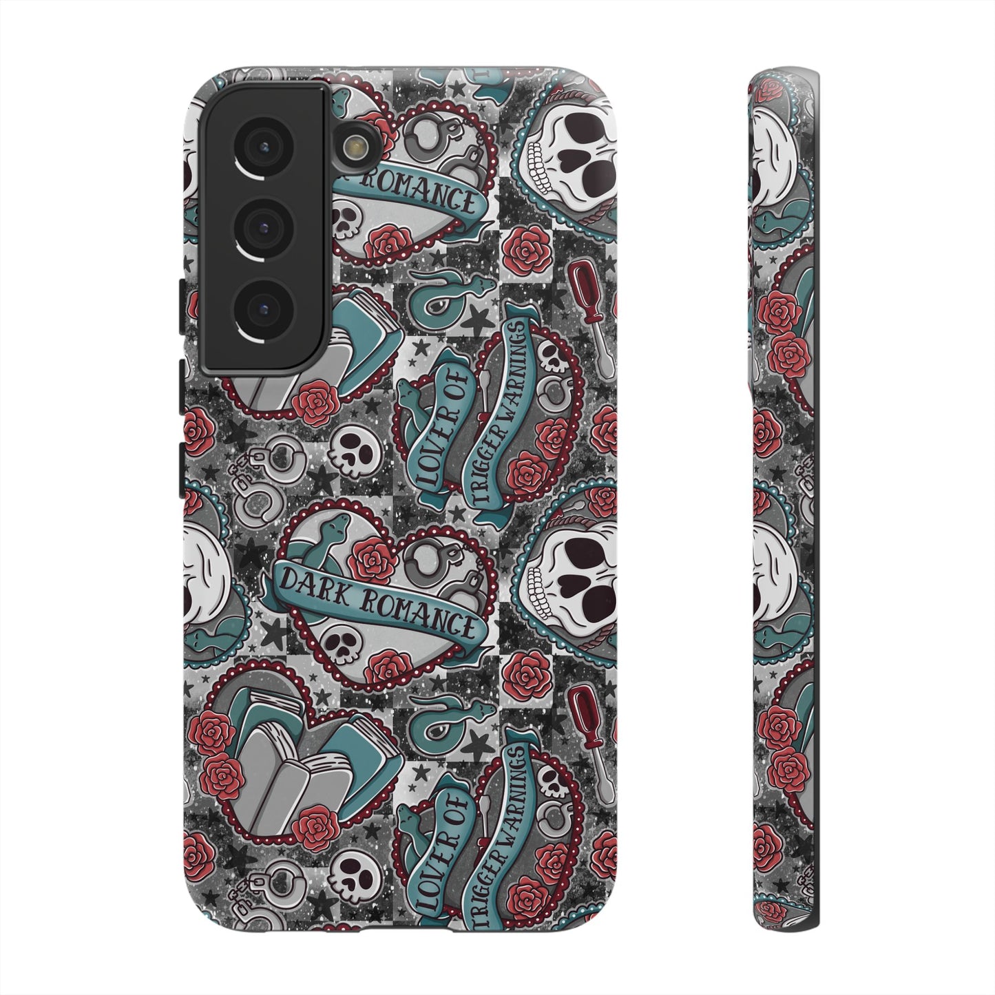 Dark Romance Tough Phone Case | Shockproof | Samsung Case | Google Case | Bookish