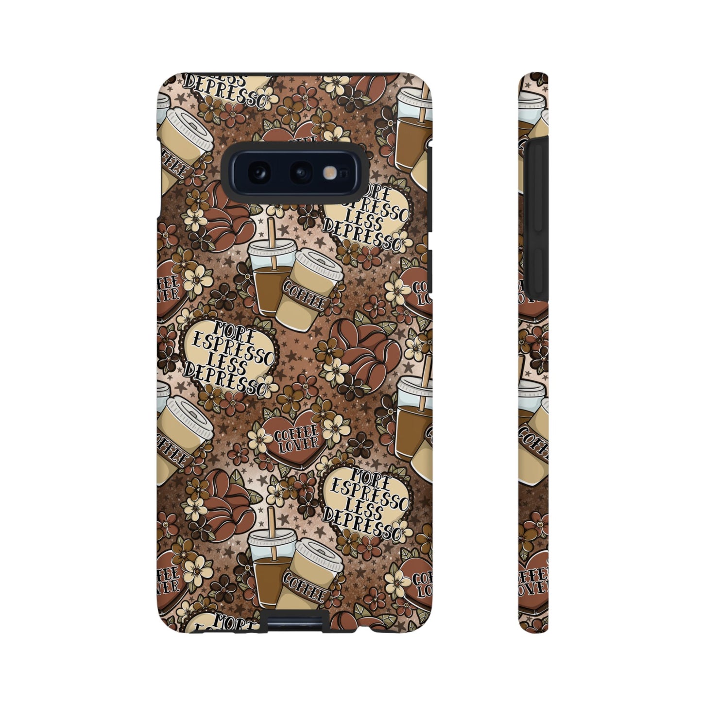 Coffee Lover Tough Phone Case | Shockproof | Samsung Case | Google Case | Iced Coffee