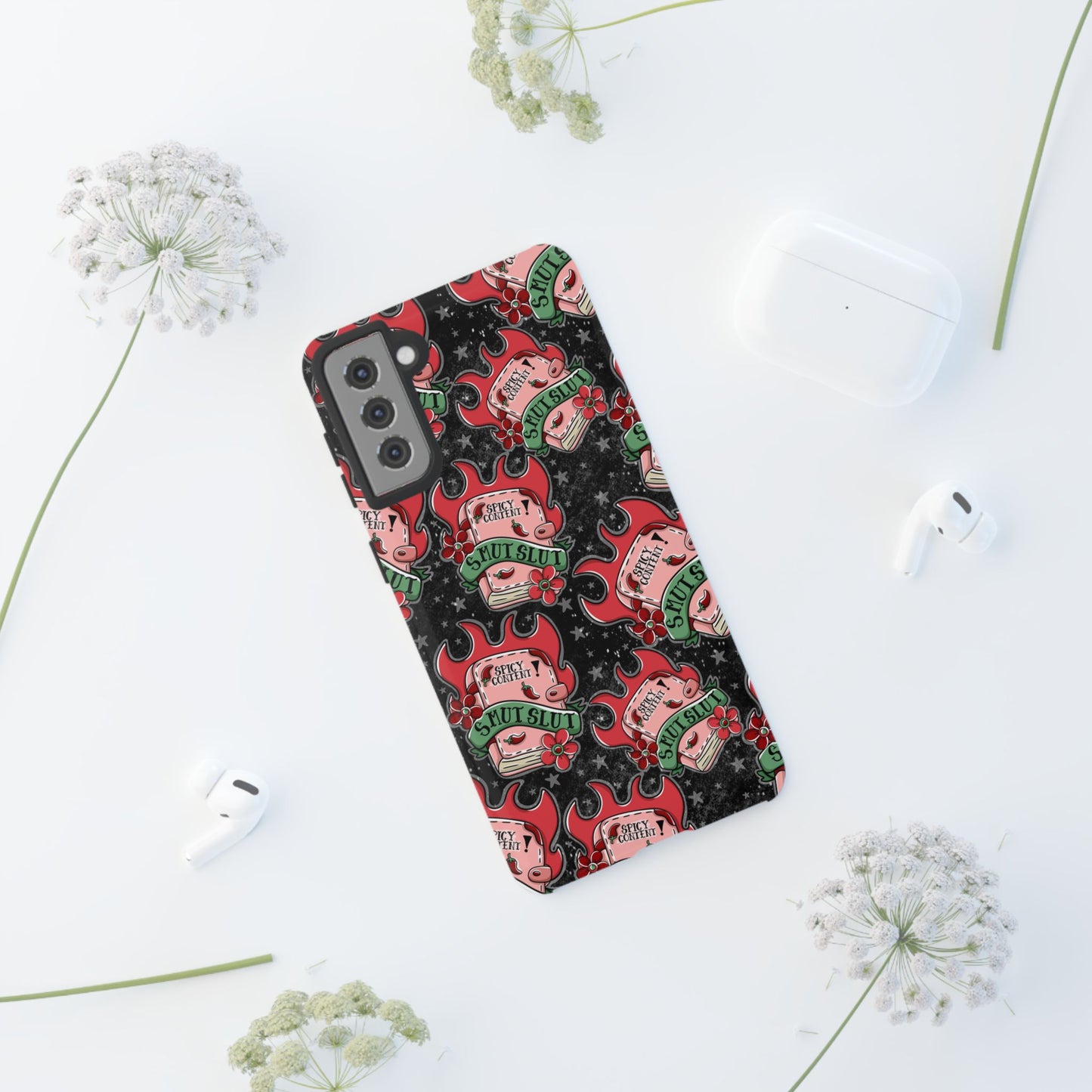 Smut Slut Tough Phone Case | Shockproof | Samsung Case | Google Case | Bookish