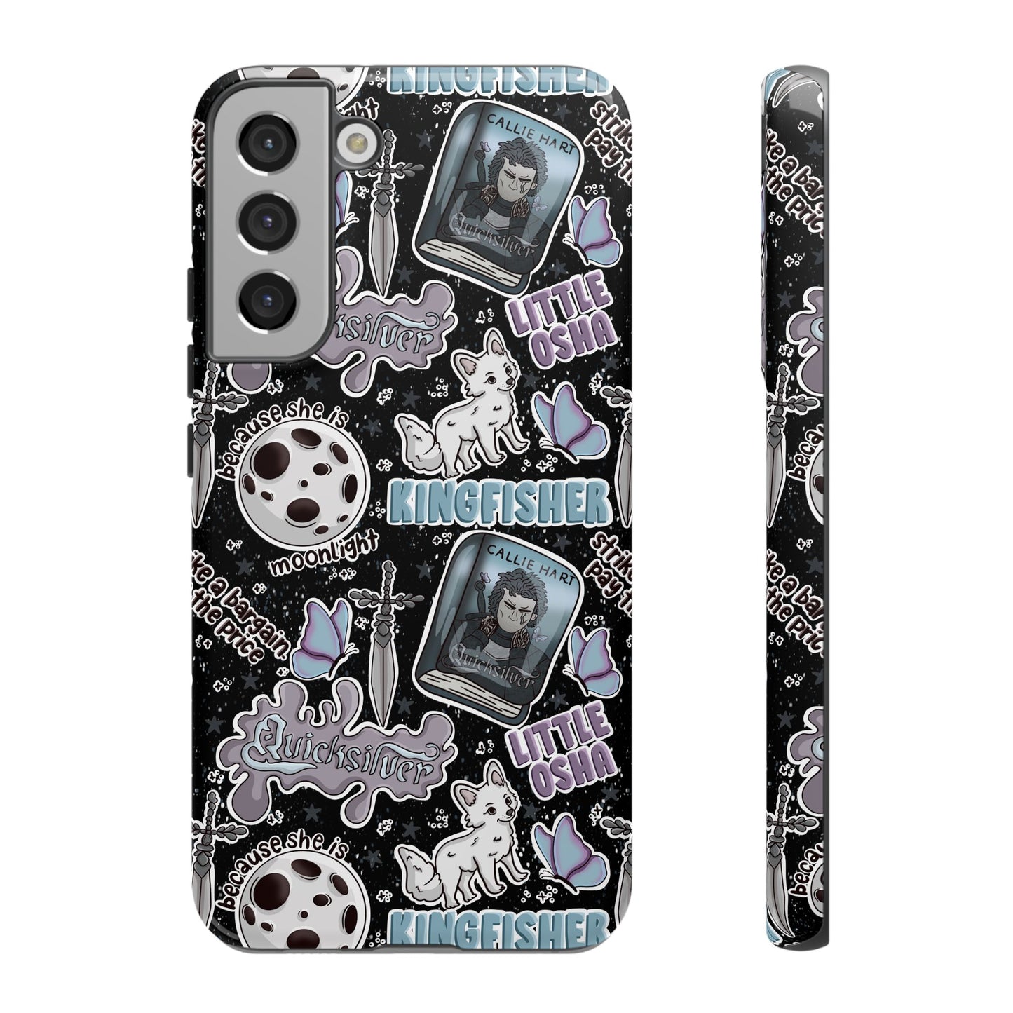 Quicksilver Tough Phone Case | Shockproof | Samsung Case | Google Case | Bookish