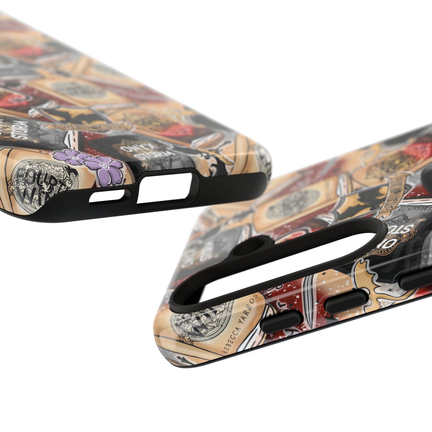 Fourth Wing Tough Phone Case | Shockproof | Samsung Case | Google Case | Bookish