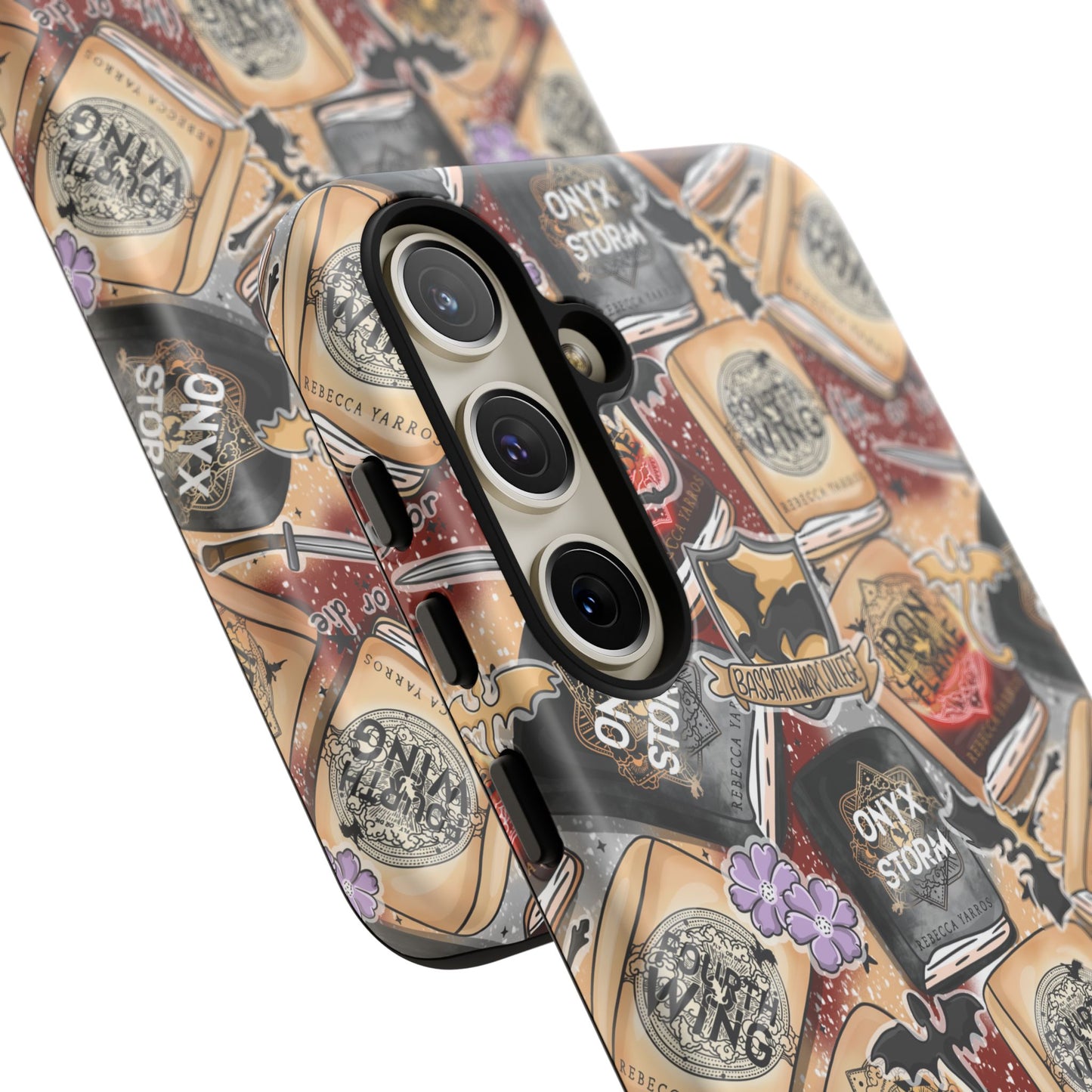 Fourth Wing Tough Phone Case | Shockproof | Samsung Case | Google Case | Bookish
