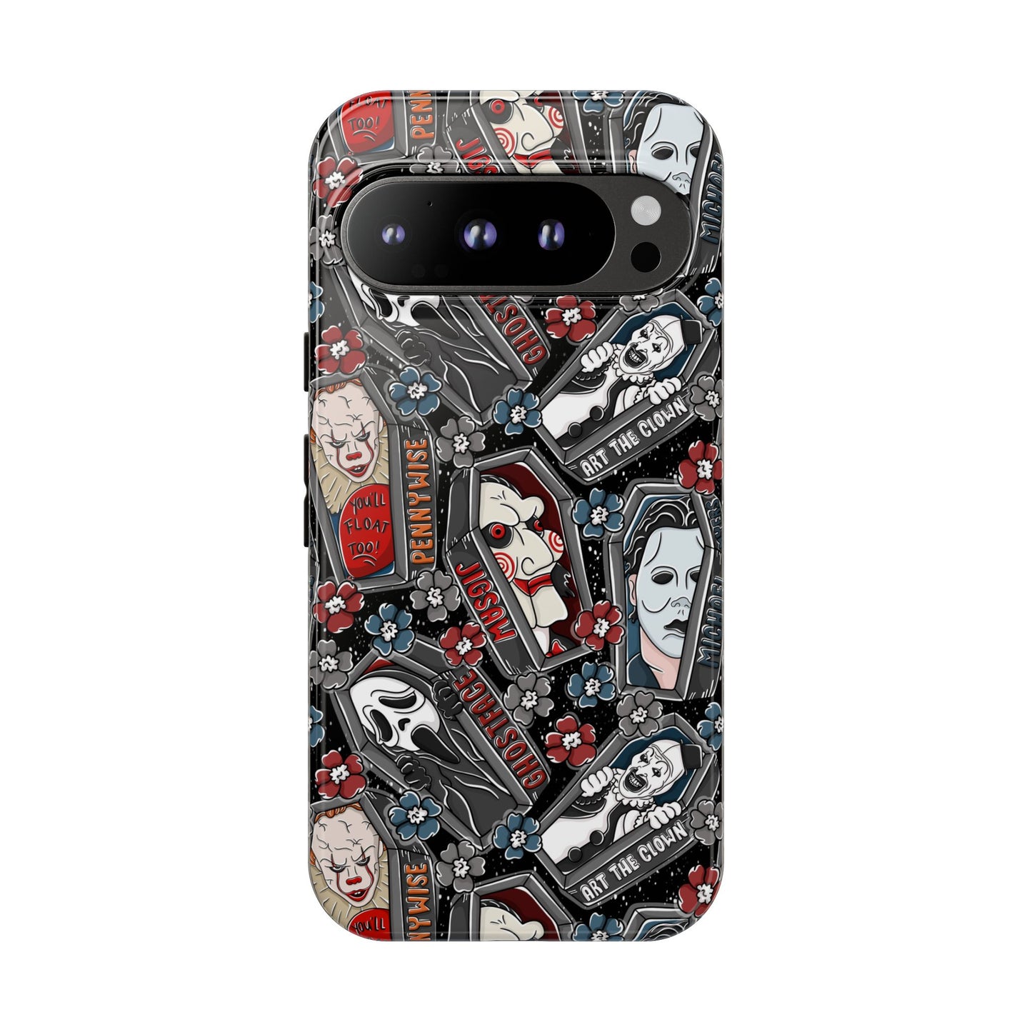 Serial Killers Tough Phone Case | Shockproof | Samsung Case | Google Case | Bookish