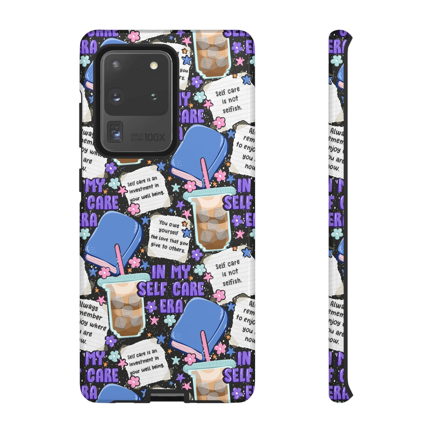 Self Care Tough Phone Case | Shockproof | Samsung Case | Google Case | Bookish