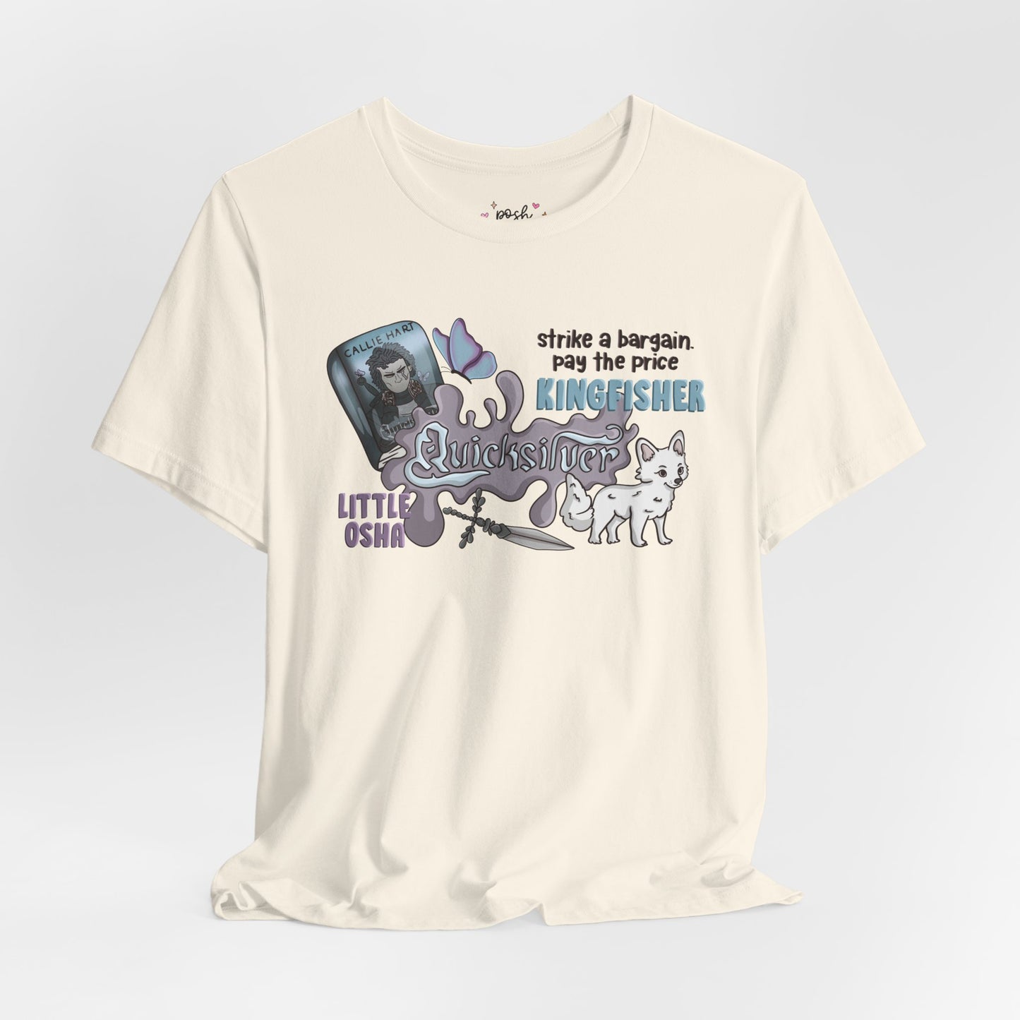 Quicksilver Shirt | Graphic Tee | Bookish Merch |