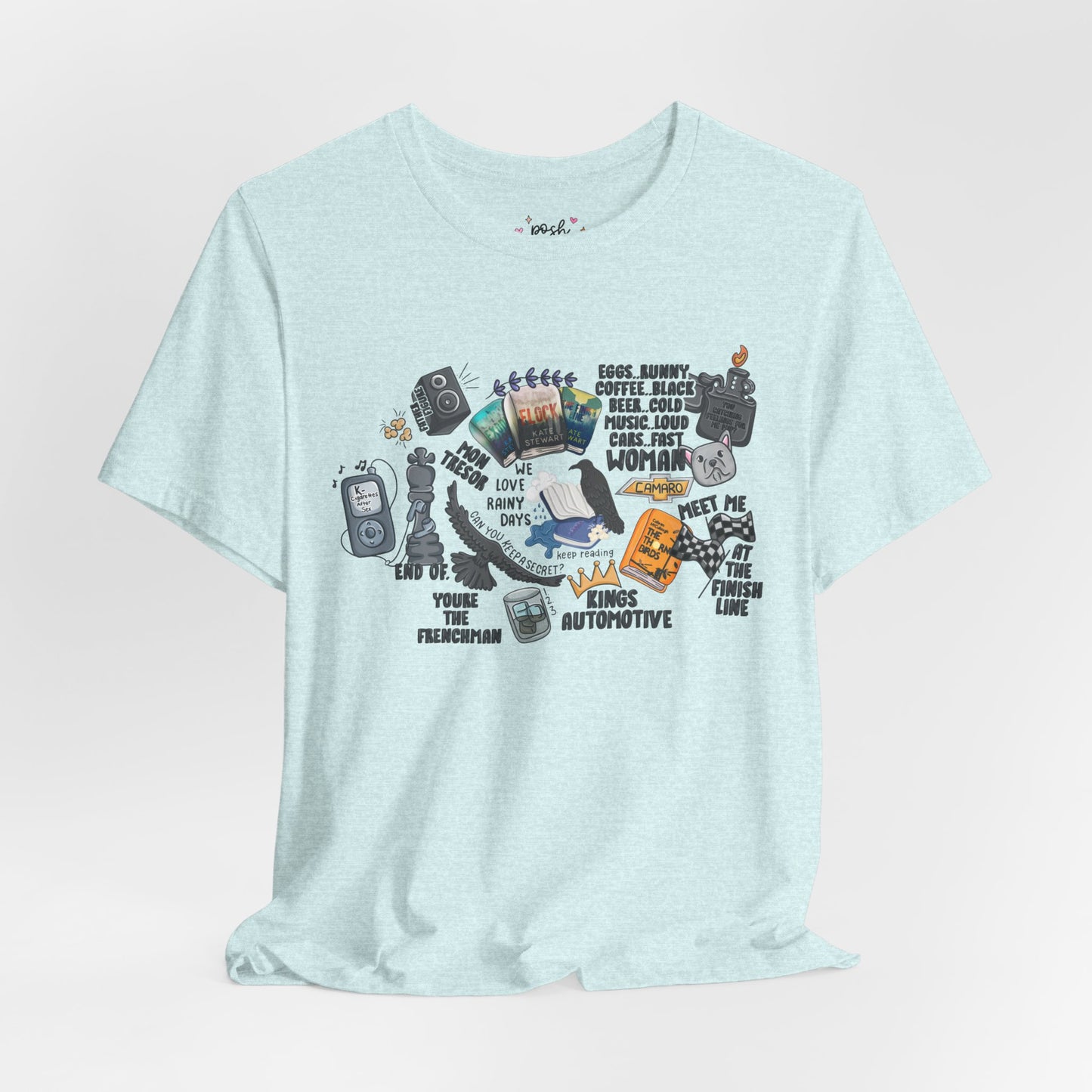 Triple Falls Shirt | Graphic Tee | Bookish Merch |