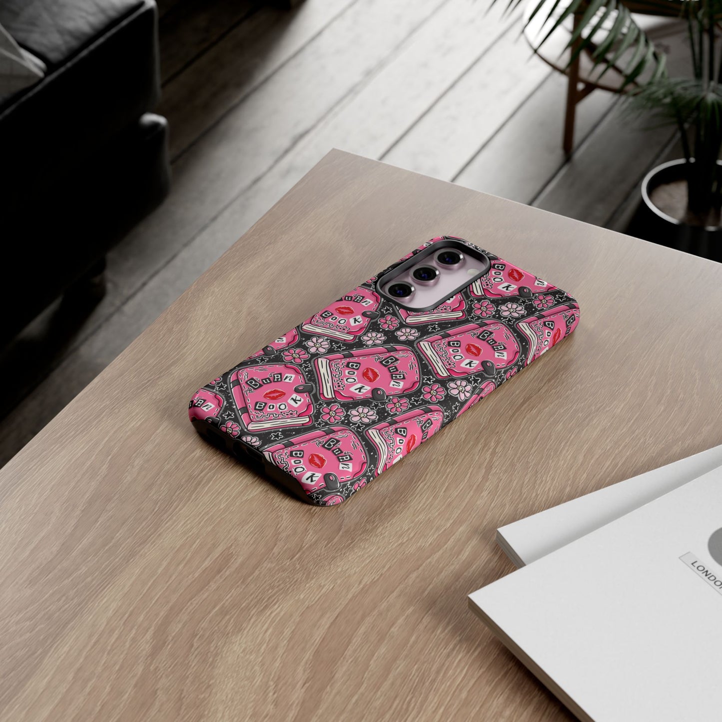 Burn Book Tough Phone Case | Shockproof | Samsung Case | Google Case | Bookish