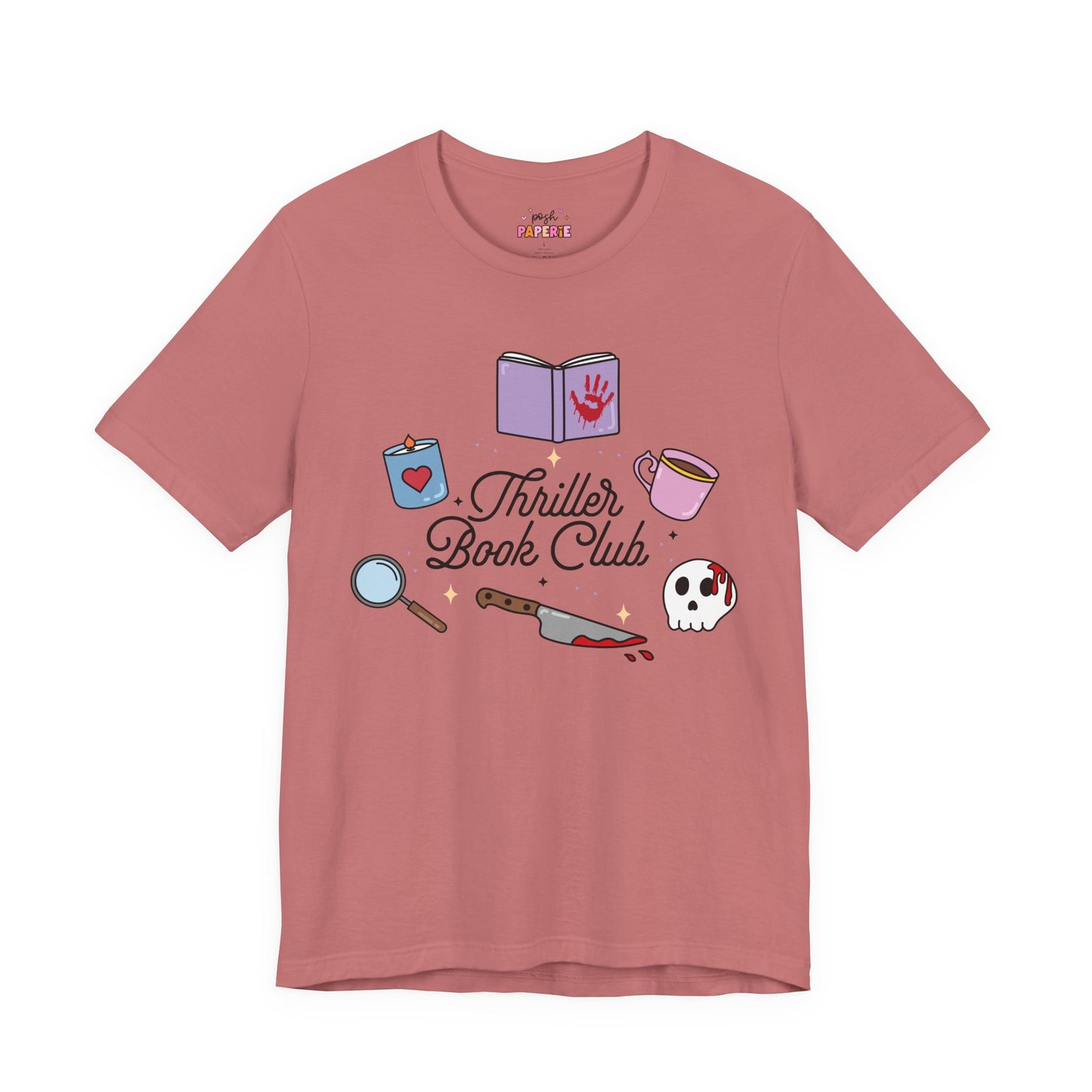 Thriller Book Club Shirt | Graphic Tee | Bookish Merch |