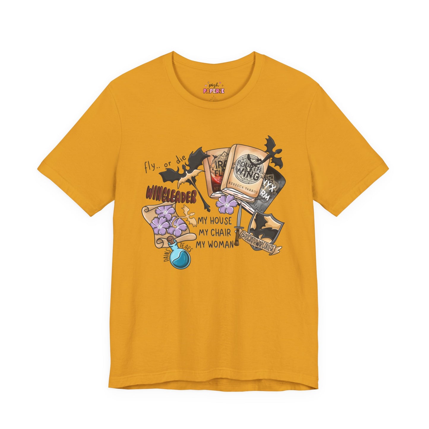 Fourth Wing Shirt | Graphic Tee | Bookish Merch |