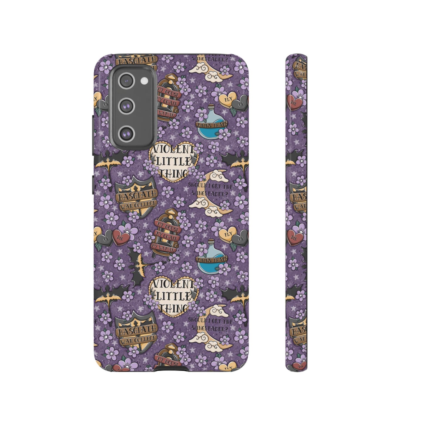 Violent Little Thing Tough Phone Case | Shockproof | Samsung Case | Google Case | Bookish