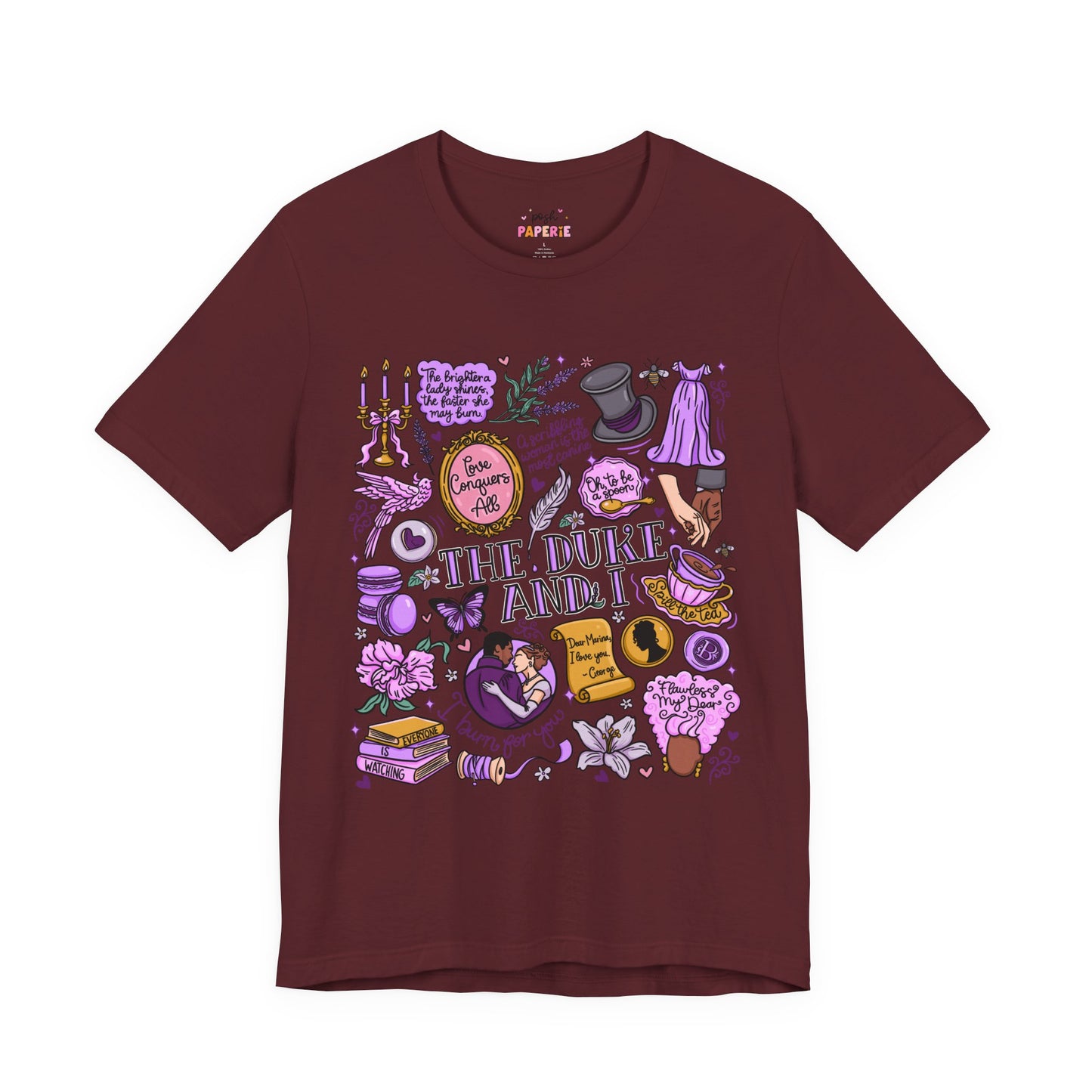 The Duke And I T-Shirt | Graphic Tee | Bookish Merch |