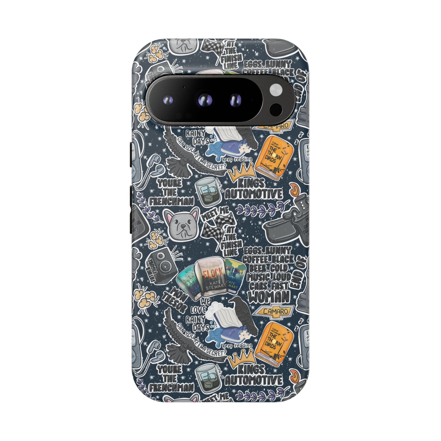 Triple Falls Tough Phone Case | Shockproof | Samsung Case | Google Case | Bookish