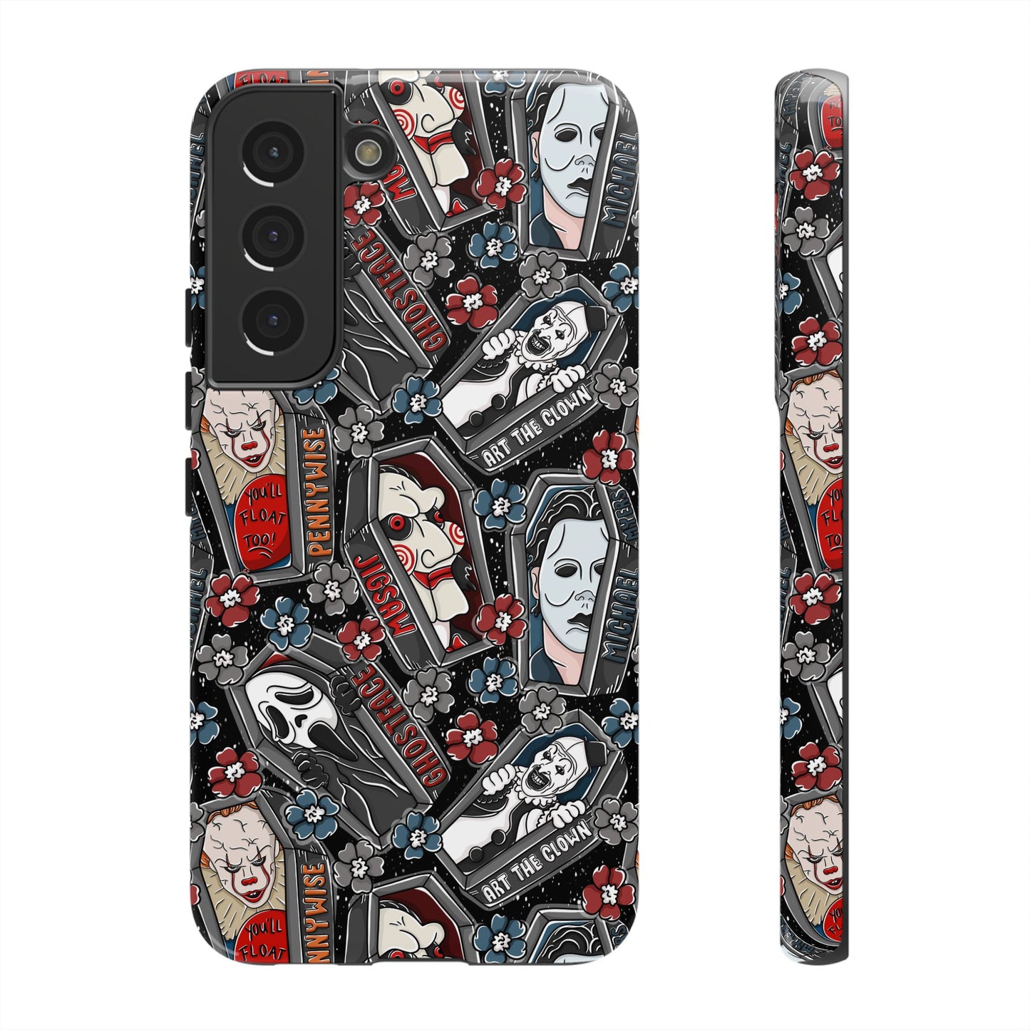 Serial Killers Tough Phone Case | Shockproof | Samsung Case | Google Case | Bookish