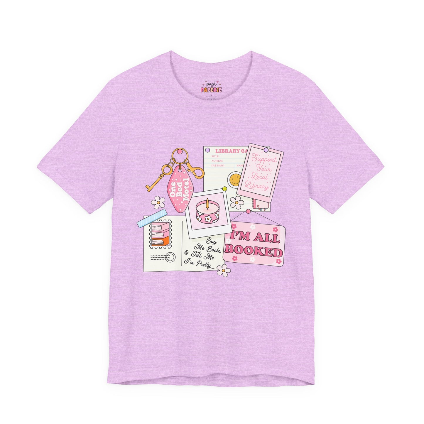 I'm All Booked Shirt | Graphic Tee | Bookish Merch |